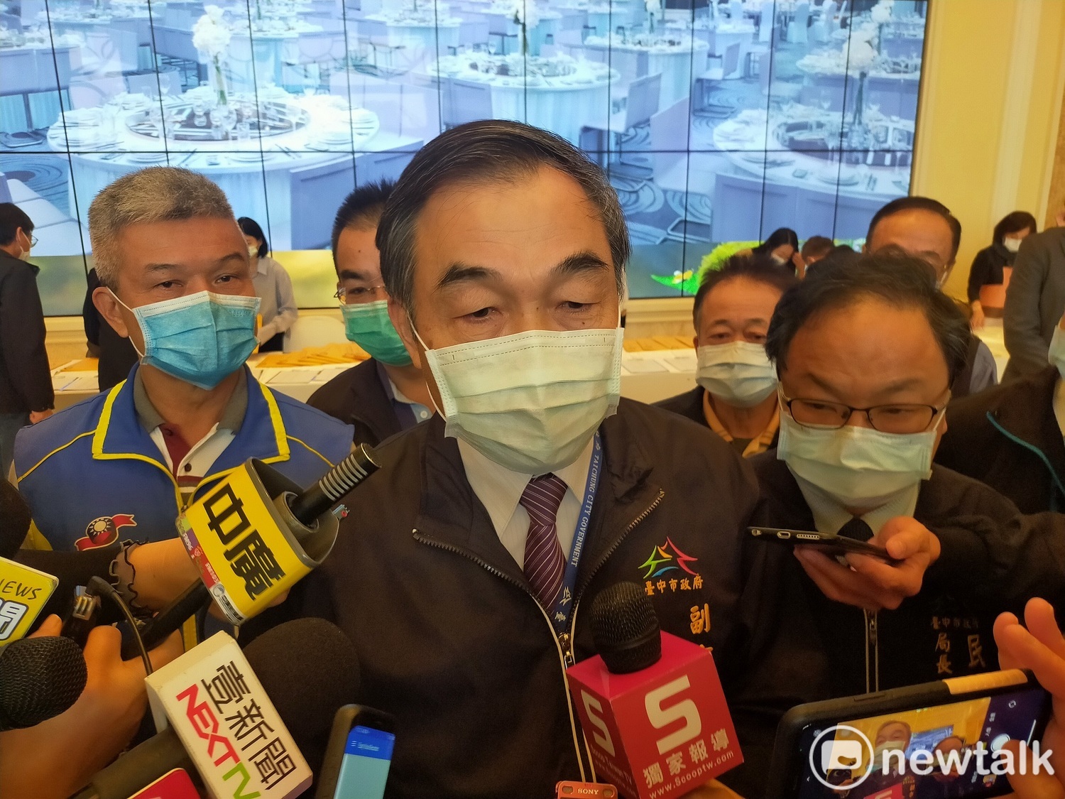 黃國榮說全臺灣沒有一個地方政府像盧市長一樣,一上任後就做到與里長接觸與傾聽民意。 唐復年/攝 黃國榮說全臺灣沒有一個地方政府像盧市長一樣,一上任後就做到與里長接觸與傾聽民意。 唐復年/攝