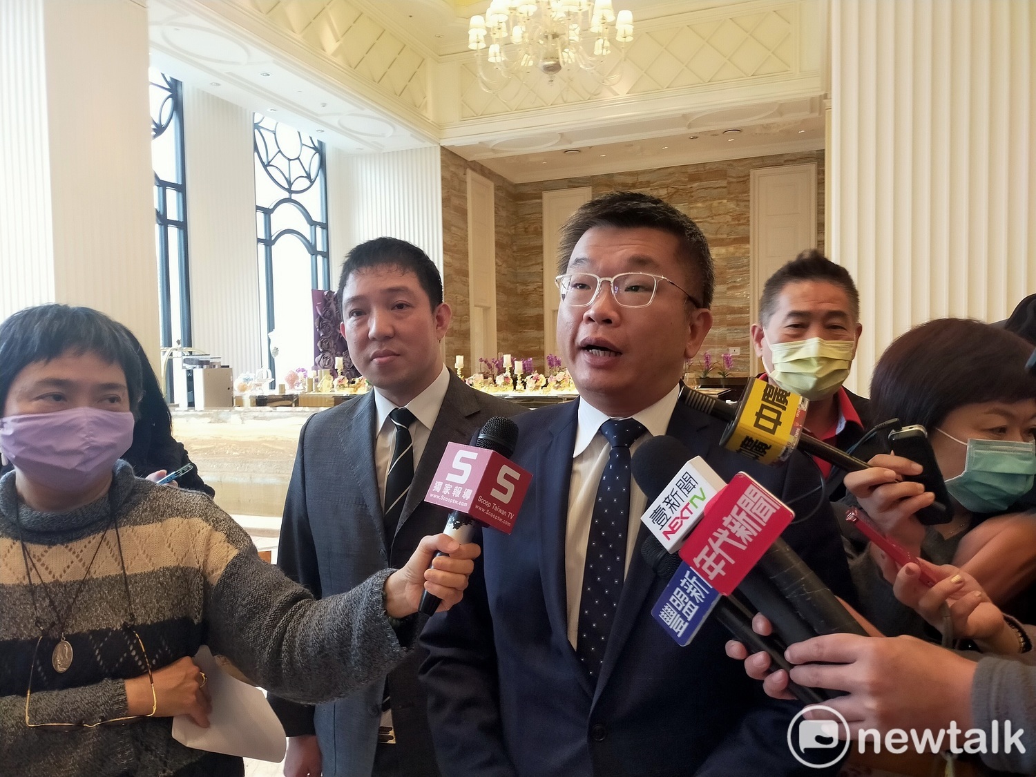 蔡其昌說,里長都很辛若,聯誼會可匯整里長的心聲讓政府知道。 唐復年/攝 蔡其昌說,里長都很辛若,聯誼會可匯整里長的心聲讓政府知道。 唐復年/攝