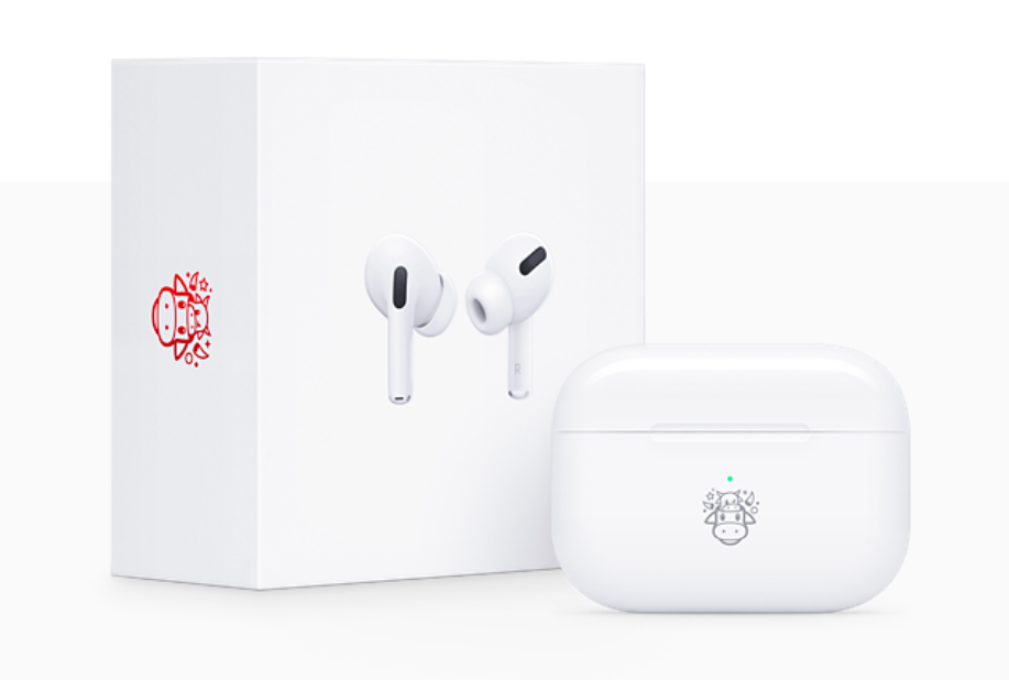 蘋果發表新春限定大禮！  推牛年限量版AirPods Pro