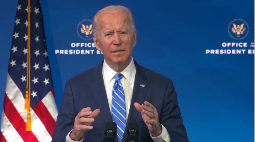 美國總統當選人拜登(Joe Biden)。 圖:翻攝自Joe Biden臉書 美國總統當選人拜登(Joe Biden)。 圖:翻攝自Joe Biden臉書