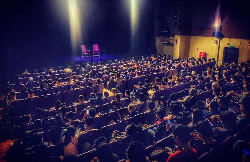 台南全美戲院有時會與劇團等表演單位合作,延伸空間用途。 圖:取自今日全美戲院臉書(資料照片) 台南全美戲院有時會與劇團等表演單位合作,延伸空間用途。 圖:取自今日全美戲院臉書(資料照片)