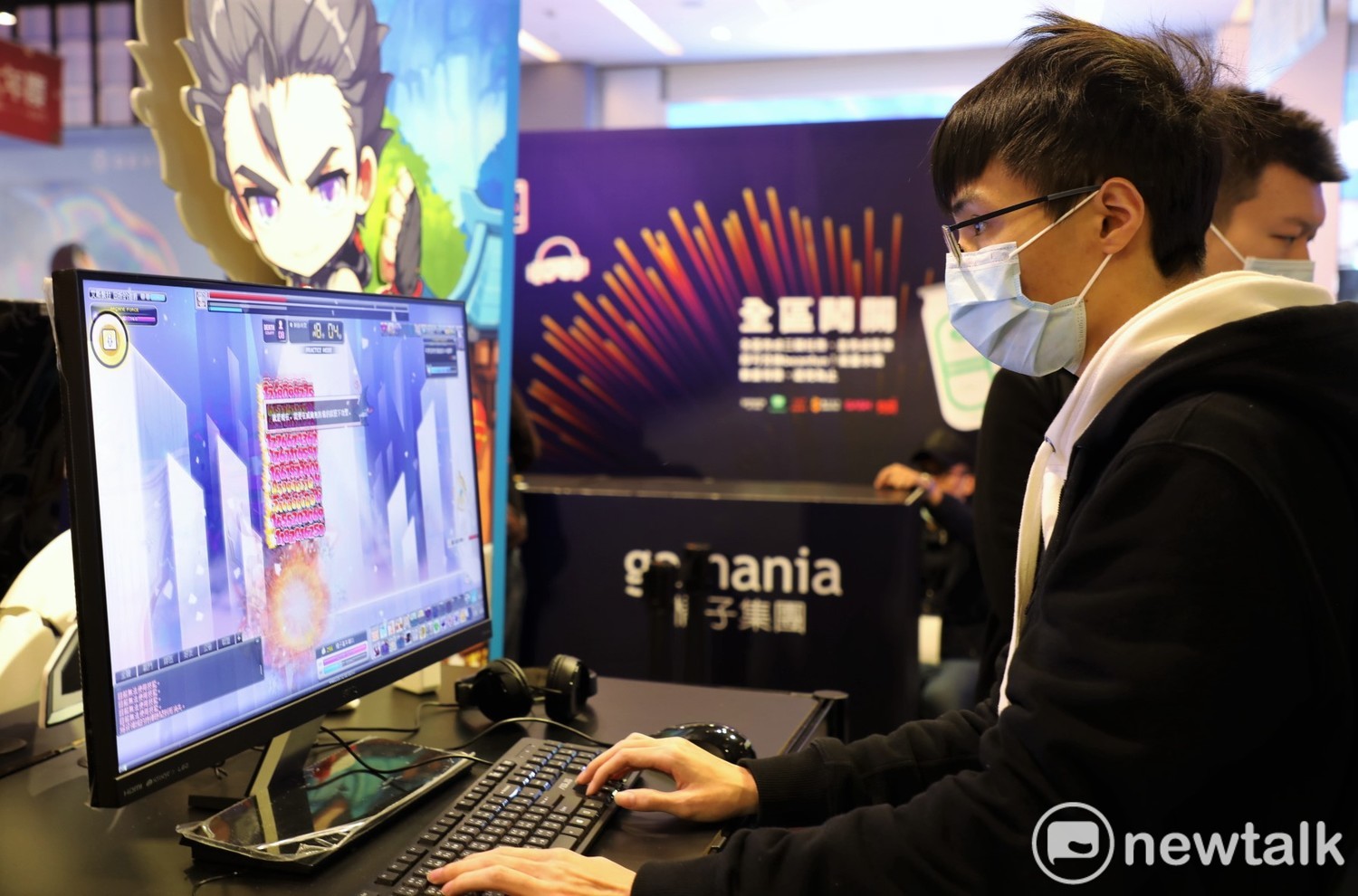 官方更特別集結旗下十大端遊＆手遊參與本次活動 圖：蔡幸秀/攝