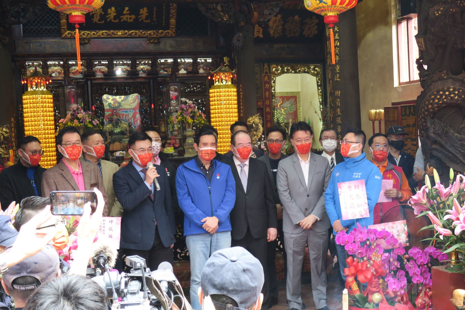 江啟臣強調,黨是大家的,大家應共同參與,不管最後誰是坐轎的,所有其他的黨員就是負責抬轎。 圖:國民黨/提供 江啟臣強調,黨是大家的,大家應共同參與,不管最後誰是坐轎的,所有其他的黨員就是負責抬轎。 圖:國民黨/提供