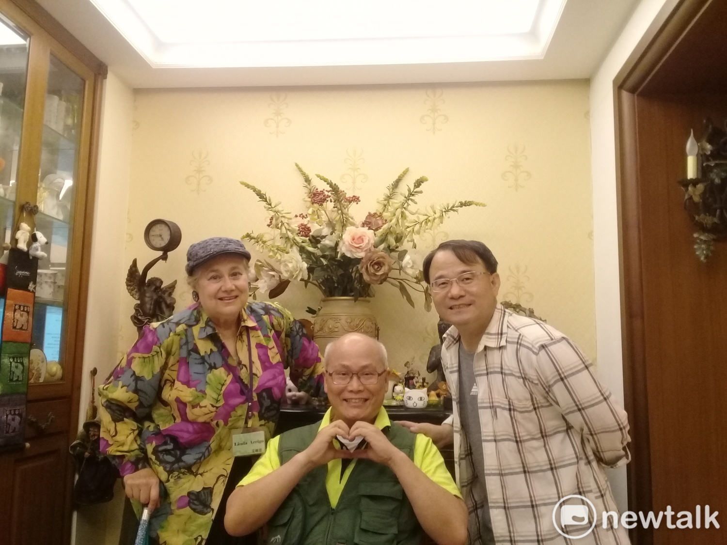 左起艾琳達、施卓群、張文隆 張文隆/提供 左起艾琳達、施卓群、張文隆 張文隆/提供