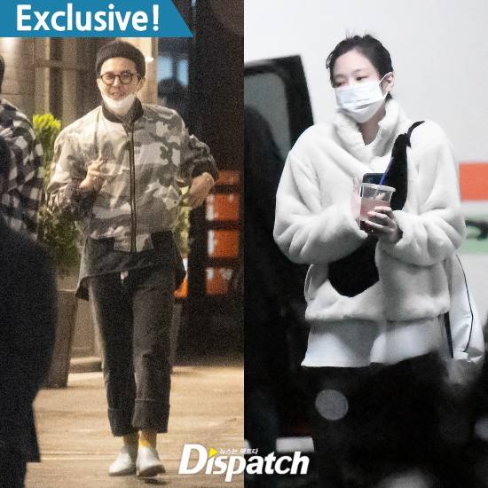 有網友檢舉GD在防疫期間並未確實戴好口罩,違反規定。 圖:翻攝自Dispatch 有網友檢舉GD在防疫期間並未確實戴好口罩,違反規定。 圖:翻攝自Dispatch