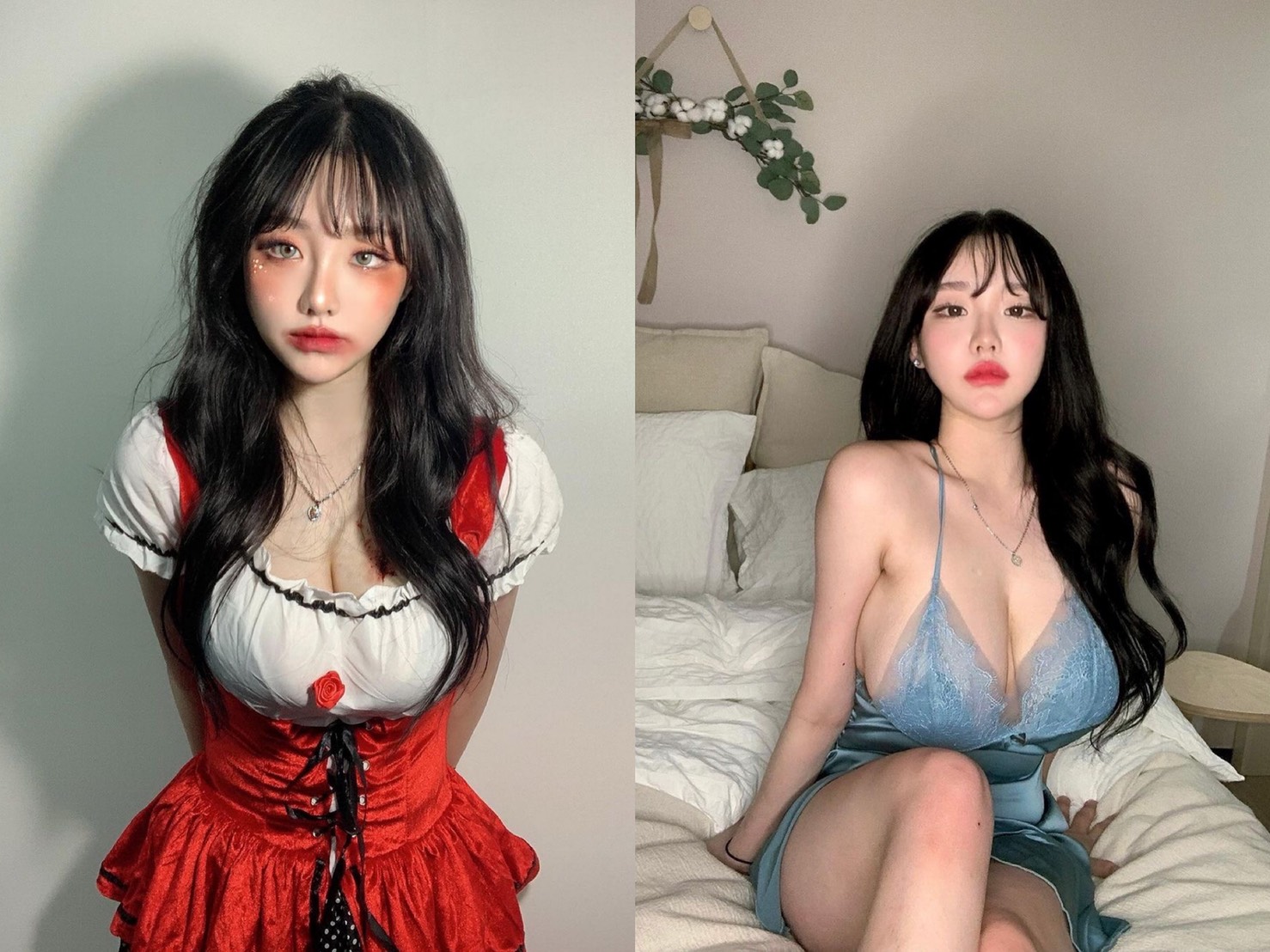 甜美的外表卻有著不科學的火辣身材引發熱議。 圖:翻攝自IG 甜美的外表卻有著不科學的火辣身材引發熱議。 圖:翻攝自IG