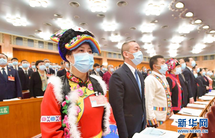 中國人大在今天閉幕。 圖 : 翻攝自新華網 中國人大在今天閉幕。 圖 : 翻攝自新華網