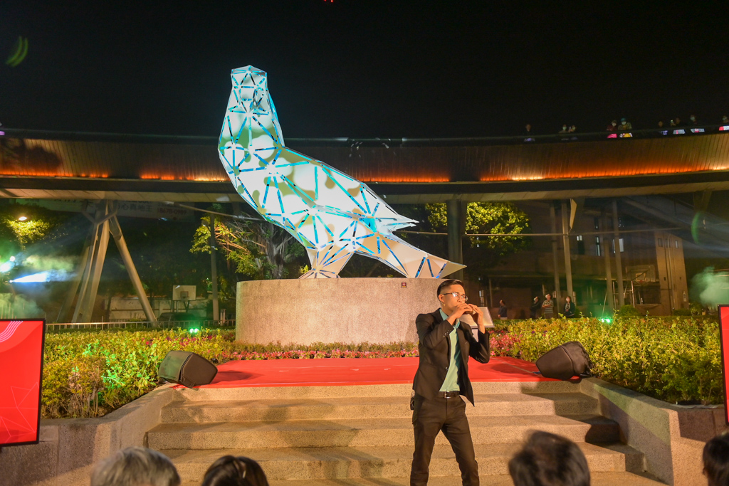 鶯與陶之饗宴,由陶笛演奏家許家瑋現場演奏。 圖:新北市經發局/提供 鶯與陶之饗宴,由陶笛演奏家許家瑋現場演奏。 圖:新北市經發局/提供