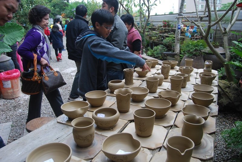 趙家窯的遊客陶藝作品。 台中市政府/提供 趙家窯的遊客陶藝作品。 台中市政府/提供