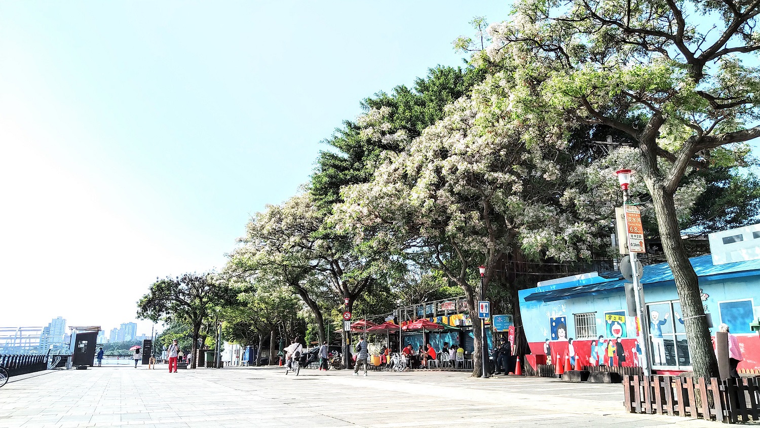 淡水金色水岸。 圖:新北市高灘處/提供 淡水金色水岸。 圖:新北市高灘處/提供