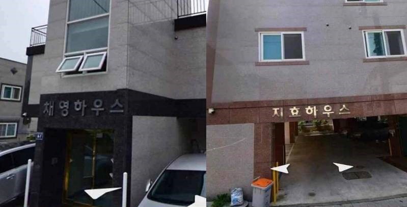 每棟建築物都以成員名字命名。 圖:翻攝自韓網 每棟建築物都以成員名字命名。 圖:翻攝自韓網