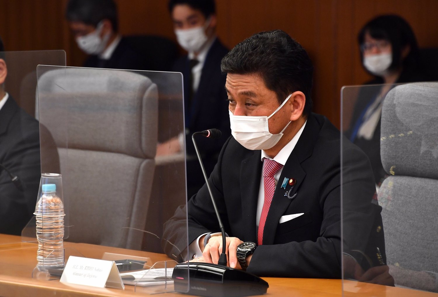 日本防衛大臣岸信夫強調,維護與加強基於法治的「自由與開放的印度太平洋」(FOIP)非常重要。 圖:翻攝自防衛省‧自衛隊推特 日本防衛大臣岸信夫強調,維護與加強基於法治的「自由與開放的印度太平洋」(FOIP)非常重要。 圖:翻攝自防衛省‧自衛隊推特