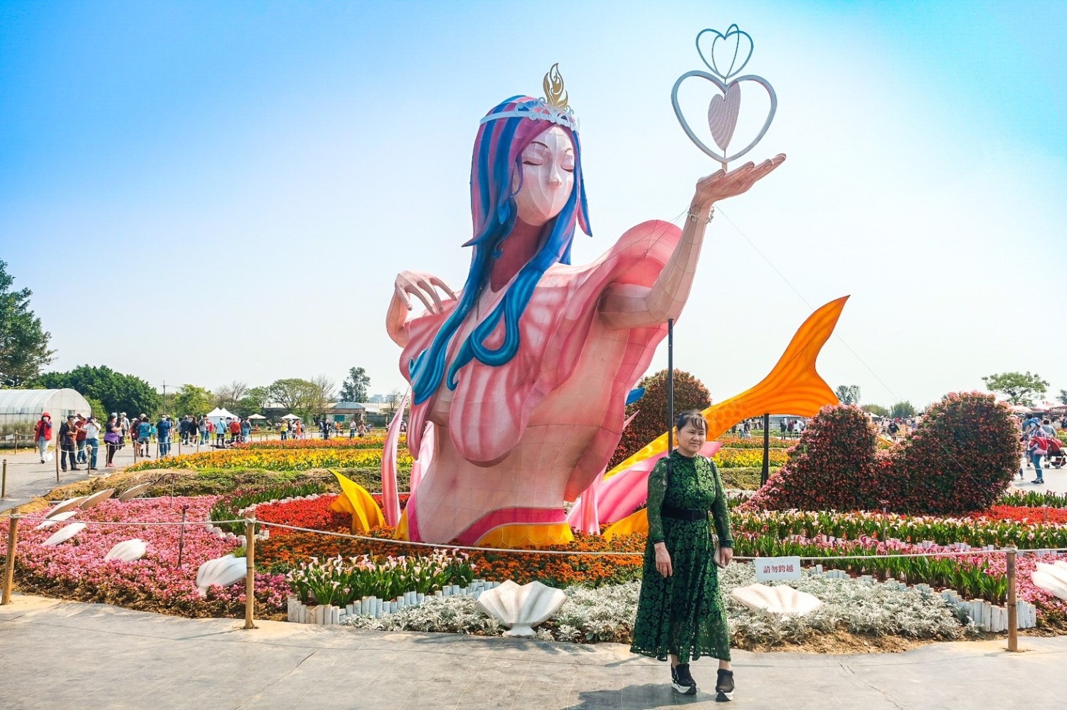 桃園彩色海芋季的主要裝置藝術。 圖:取自2021桃園彩色海芋季網站 桃園彩色海芋季的主要裝置藝術。 圖:取自2021桃園彩色海芋季網站
