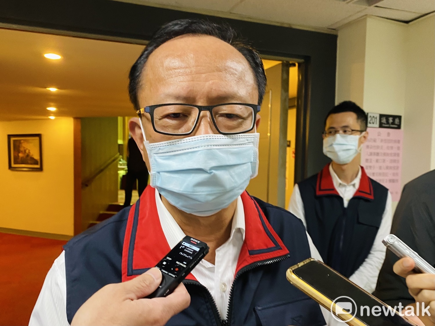 台北市警察局長陳嘉昌。 圖:周煊惠 / 攝 台北市警察局長陳嘉昌。 圖:周煊惠 / 攝