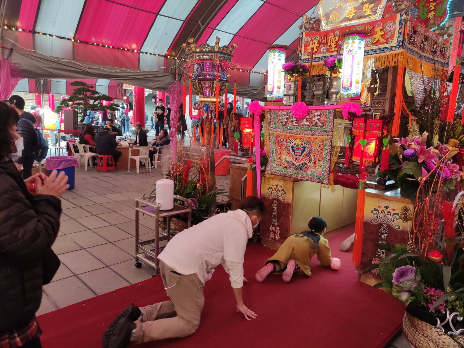 台南市安南區土城正統鹿耳門聖母廟。 圖/取自台南市土城正統鹿耳門聖母廟臉書 台南市安南區土城正統鹿耳門聖母廟。 圖/取自台南市土城正統鹿耳門聖母廟臉書