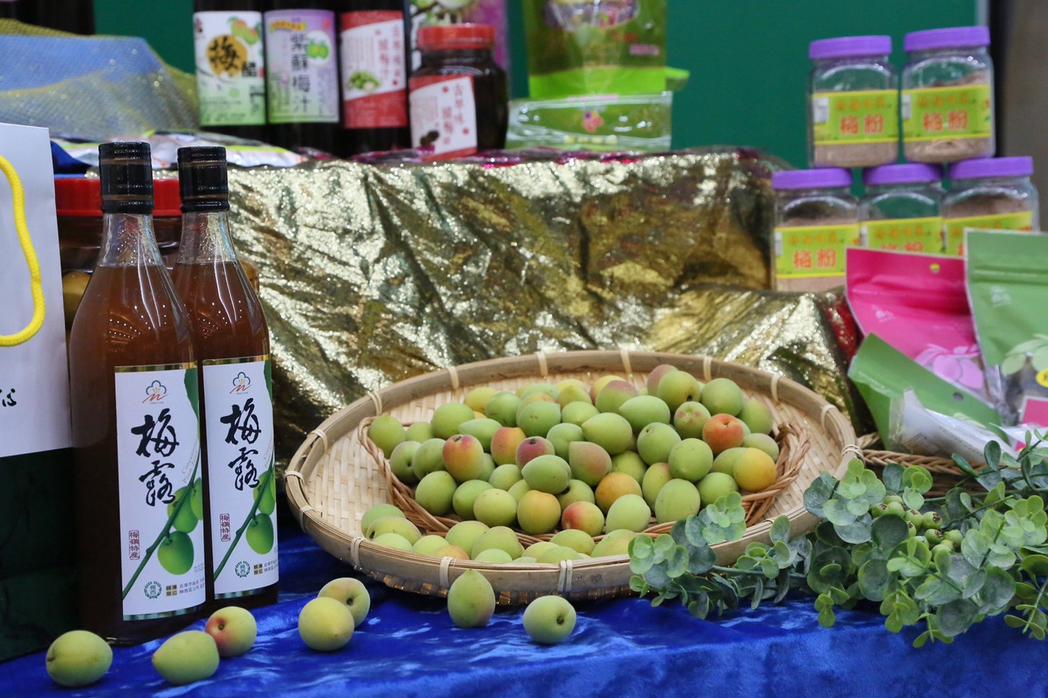 梅嶺的農特產為梅子。 圖:台南觀旅局/提供 梅嶺的農特產為梅子。 圖:台南觀旅局/提供