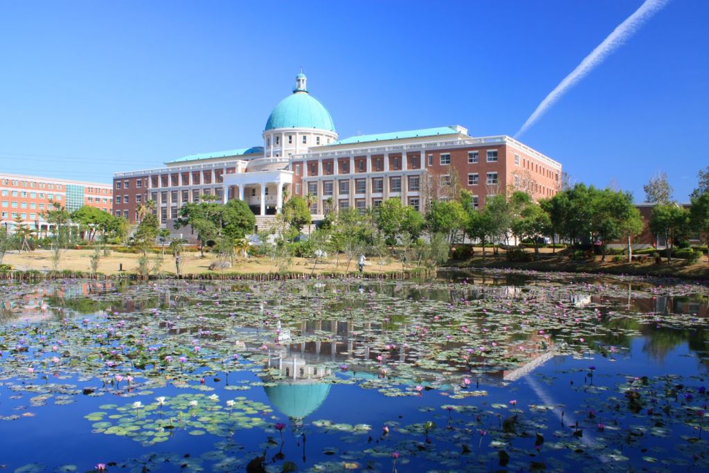 亞洲大學。 圖:台中觀旅局/提供 亞洲大學。 圖:台中觀旅局/提供