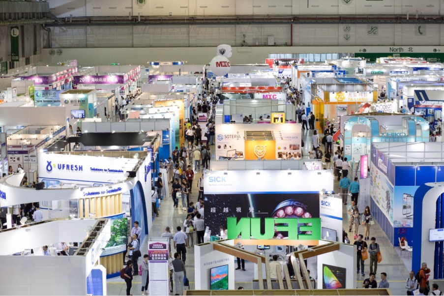 2021「Touch Taiwan」智慧顯示展首次劃設新創主題館,新北市團隊將展現各式場域智慧應用(圖為2019Touch Taiwan展場現場)。 圖:新北市經發局提供 2021「Touch Taiwan」智慧顯示展首次劃設新創主題館,新北市團隊將展現各式場域智慧應用(圖為2019Touch Taiwan展場現場)。 圖:新北市經發局提供
