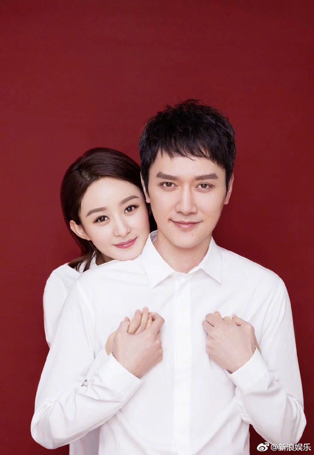 趙麗穎、馮紹峰上月無預警官宣離婚。 圖:翻攝自微博 趙麗穎、馮紹峰上月無預警官宣離婚。 圖:翻攝自微博