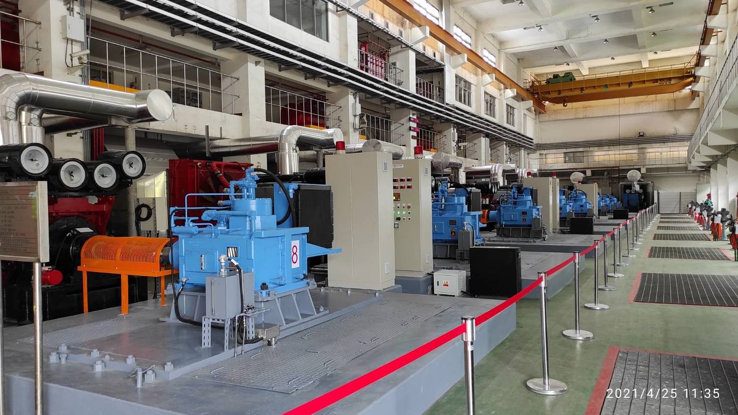 湳仔溝抽水站機組更新完成。 圖:新北市水利局提供 湳仔溝抽水站機組更新完成。 圖:新北市水利局提供