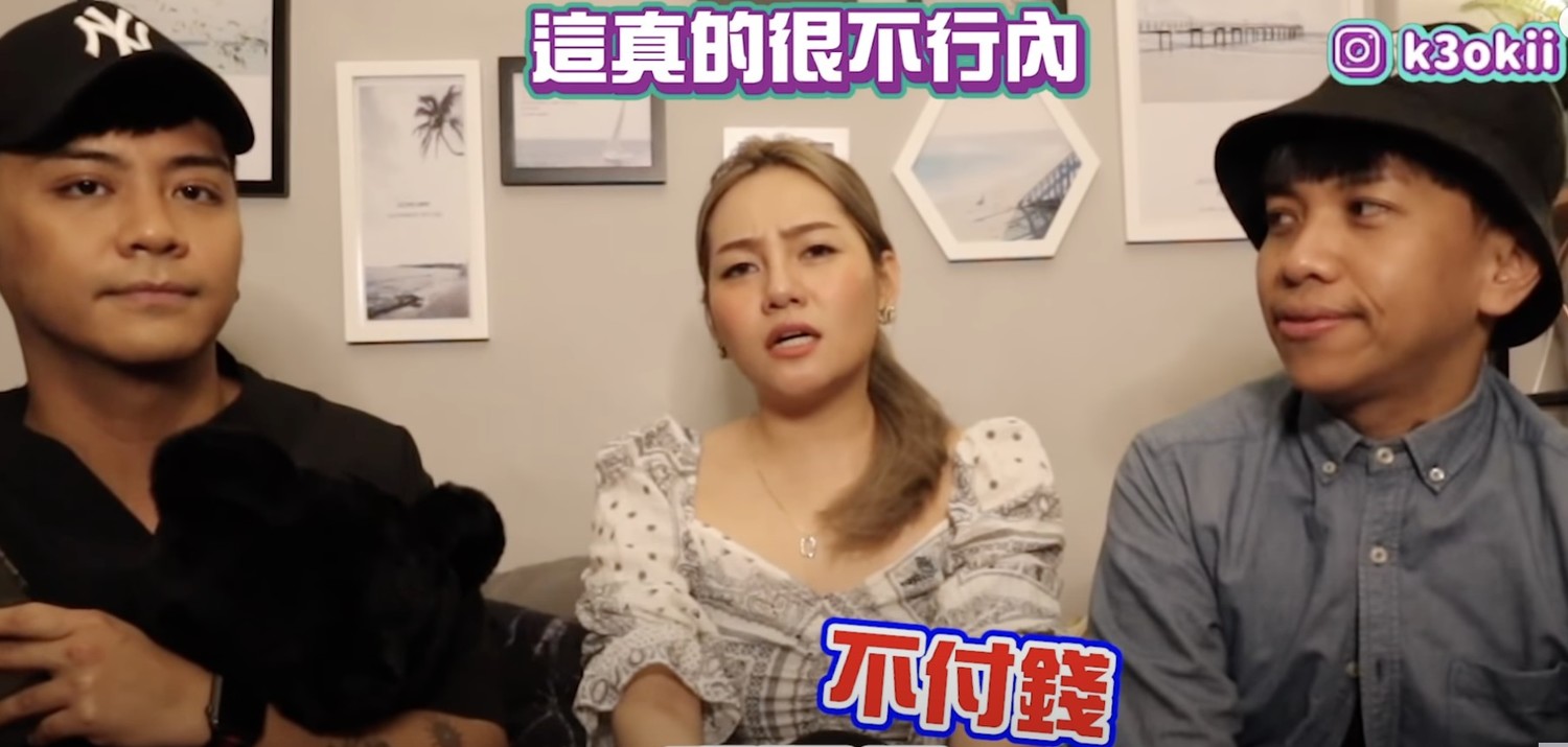 薛薛(左)、阿米濕(中)、阿拉斯(右)討論酒局最怕遇到的人。 圖:翻攝Youtube/薛薛 薛薛(左)、阿米濕(中)、阿拉斯(右)討論酒局最怕遇到的人。 圖:翻攝Youtube/薛薛