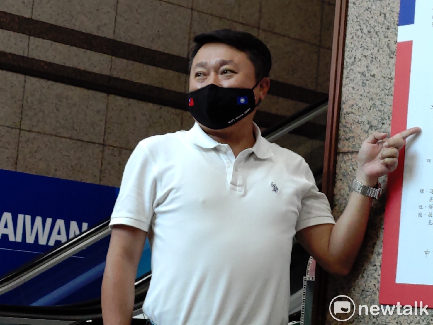 國民黨組發會主委李哲華。 圖:黃建豪/攝 國民黨組發會主委李哲華。 圖:黃建豪/攝