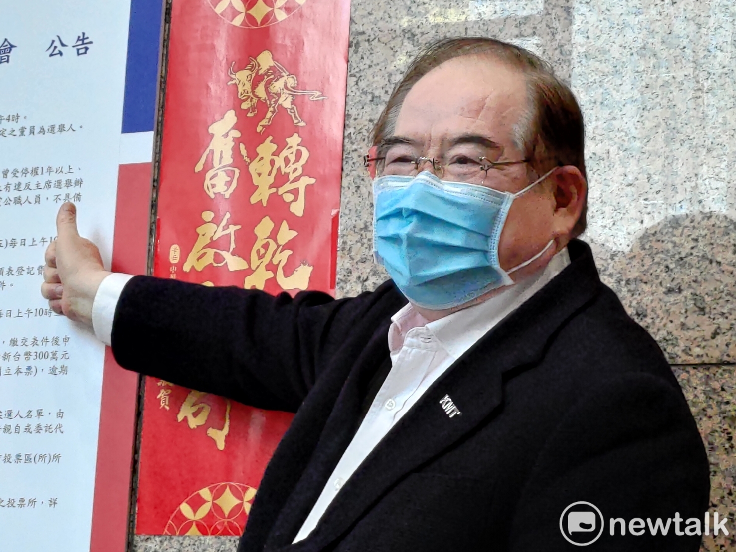 國民黨秘書長李乾龍。 圖:黃建豪/攝 國民黨秘書長李乾龍。 圖:黃建豪/攝