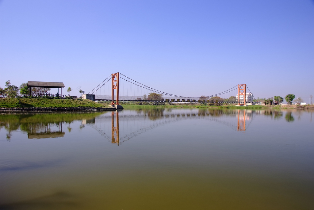 官田鄉葫蘆埤自然生態公園。 圖:台南觀旅局/提供 官田鄉葫蘆埤自然生態公園。 圖:台南觀旅局/提供