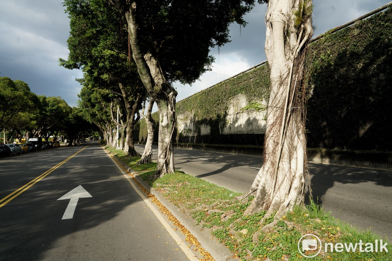 環河快速道路車輛稀疏。 圖:張良一/攝 環河快速道路車輛稀疏。 圖:張良一/攝