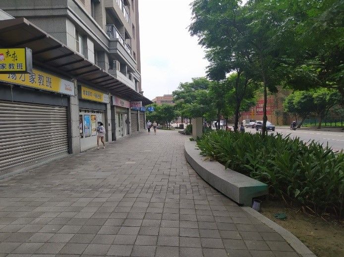 林口社宅店舖。 圖:內政部提供 林口社宅店舖。 圖:內政部提供