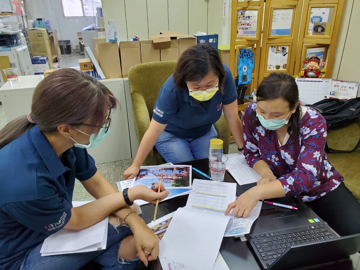 中高齡職場續航服務-入場輔導 圖:新北市勞工局提供 中高齡職場續航服務-入場輔導 圖:新北市勞工局提供