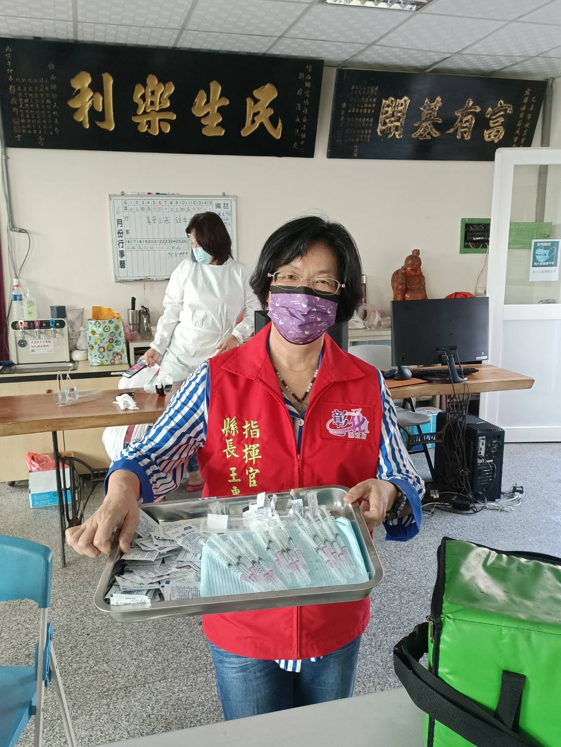 王惠美說,不管是AZ、莫德納或是未來會到的輝瑞等疫苗,每一種的保護力都相當好。 圖:翻攝自王惠美臉書 王惠美說,不管是AZ、莫德納或是未來會到的輝瑞等疫苗,每一種的保護力都相當好。 圖:翻攝自王惠美臉書
