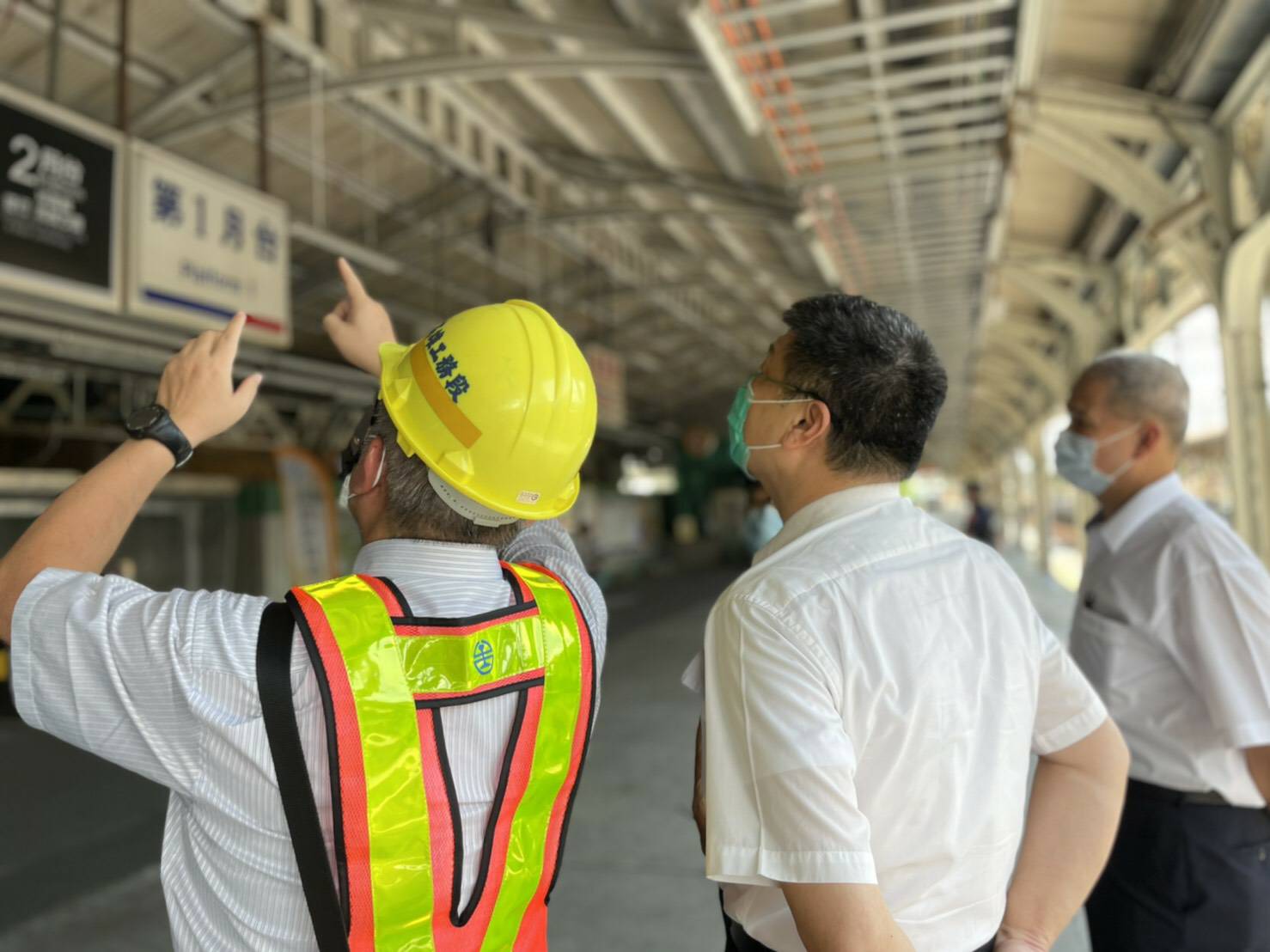 台鐵局積極整修台南火車站 圖:台灣鐵路局提供 台鐵局積極整修台南火車站 圖:台灣鐵路局提供