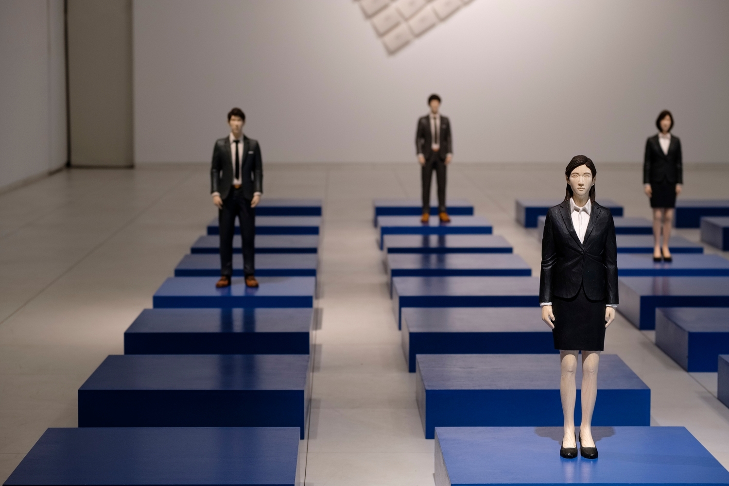 作品之一。耿傑生-「合群系列III」-1。 三義木雕博物館/提供 作品之一。耿傑生-「合群系列III」-1。 三義木雕博物館/提供