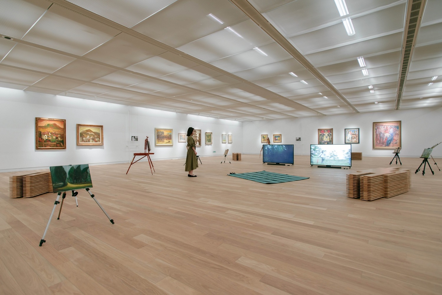 高雄市立美術館等藝文場館將管制展場內人數。 圖:高市文化局提供 高雄市立美術館等藝文場館將管制展場內人數。 圖:高市文化局提供
