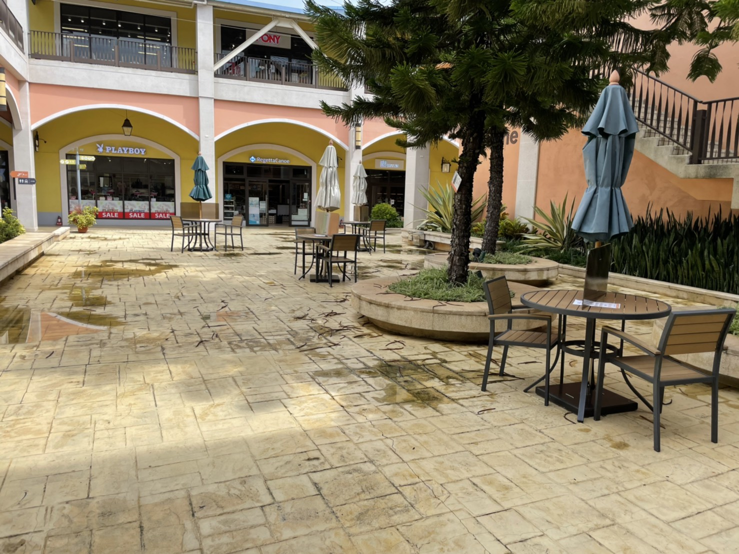 麗寶Outlet Mall增設許多戶外用餐區讓消費者更放心逛街用餐。 麗寶Outlet Mall/提供 麗寶Outlet Mall增設許多戶外用餐區讓消費者更放心逛街用餐。 麗寶Outlet Mall/提供