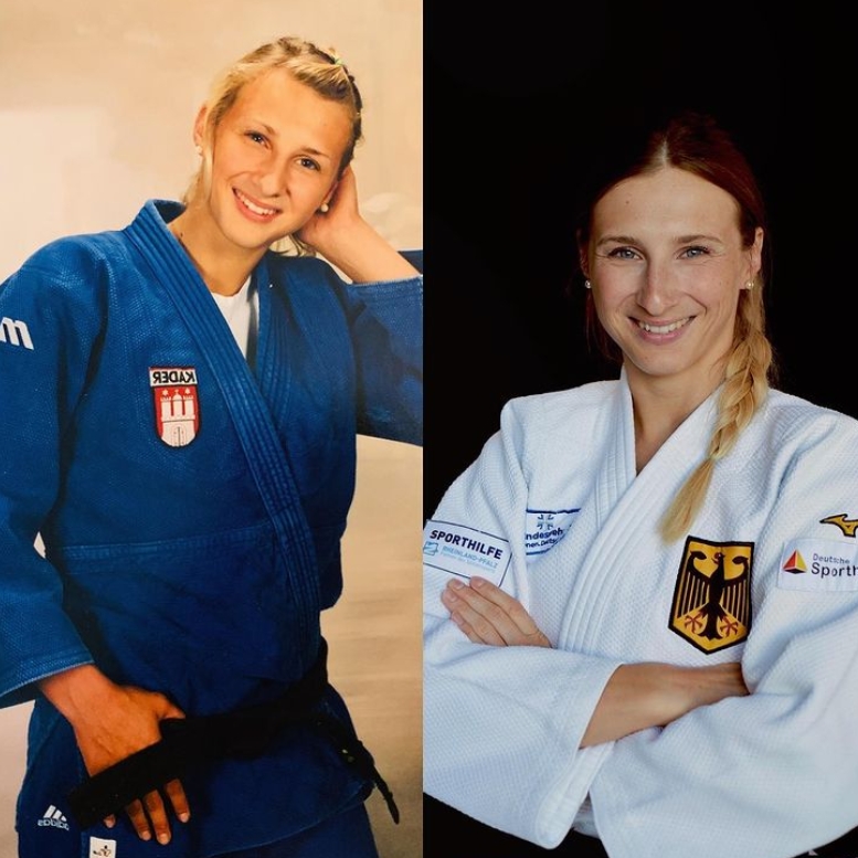 德國柔道選手特拉傑多斯(Martyna Trajdos)賽前被她的教練普薩(Claudiu Pusa)搖晃身體及打耳光,特別的激勵方式也引起討論。 圖:翻攝自特拉傑多斯Instagram 德國柔道選手特拉傑多斯(Martyna Trajdos)賽前被她的教練普薩(Claudiu Pusa)搖晃身體及打耳光,特別的激勵方式也引起討論。 圖:翻攝自特拉傑多斯Instagram