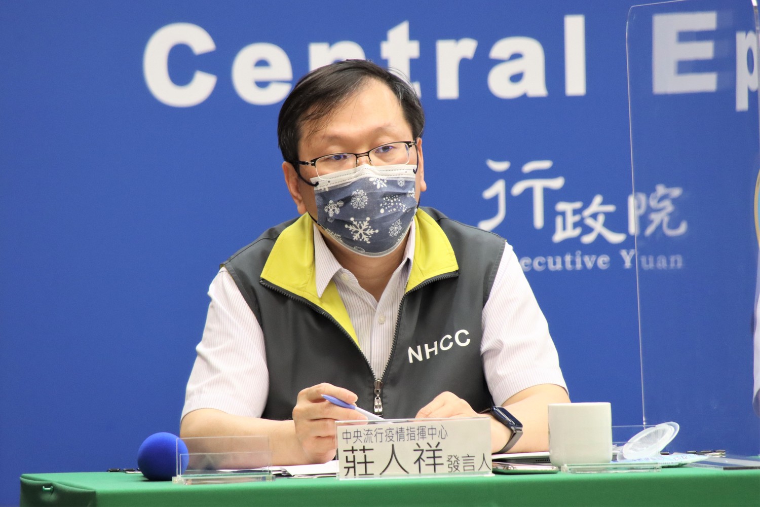 中央流行疫情指揮中心發言人莊人祥 圖:中央流行疫情指揮中心/提供 中央流行疫情指揮中心發言人莊人祥 圖:中央流行疫情指揮中心/提供