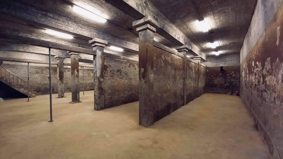 中和區瑞穗配水池古蹟歷經兩年修復工程,終告竣工,中和古蹟廊帶完成初步串聯。 圖:張志豪服務處提供 中和區瑞穗配水池古蹟歷經兩年修復工程,終告竣工,中和古蹟廊帶完成初步串聯。 圖:張志豪服務處提供