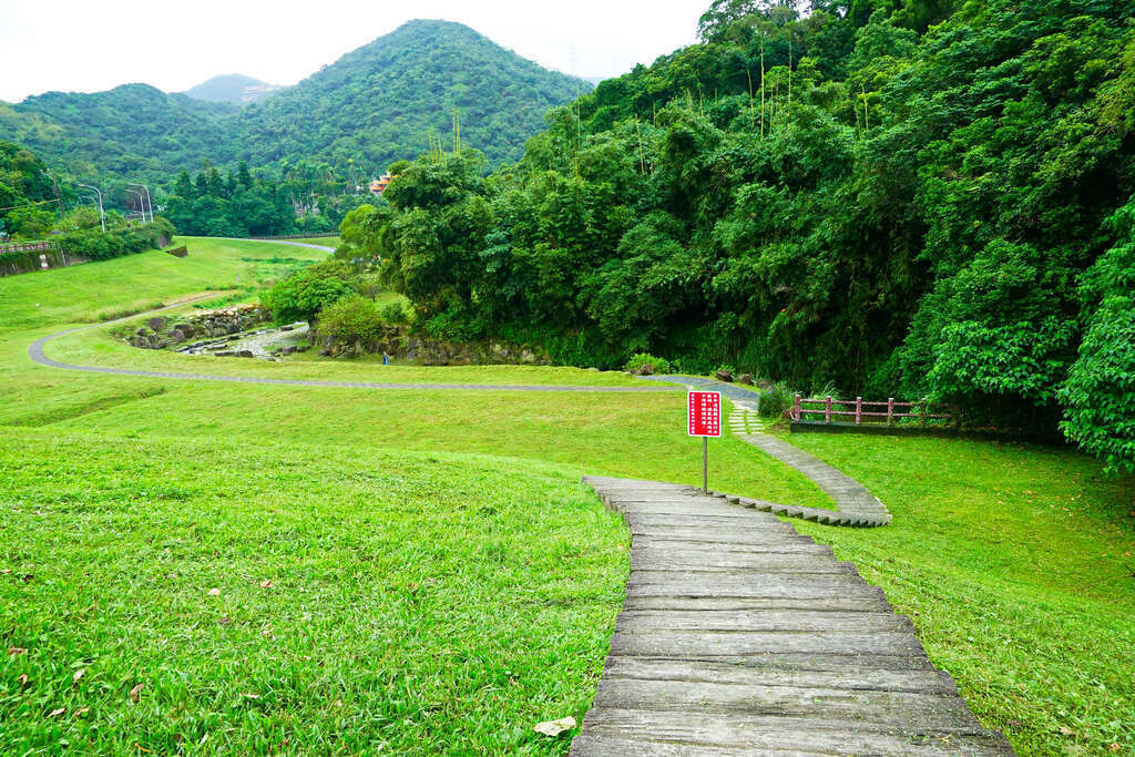 大溝溪生態治水園區步道。 圖:台北水利處/提供 大溝溪生態治水園區步道。 圖:台北水利處/提供