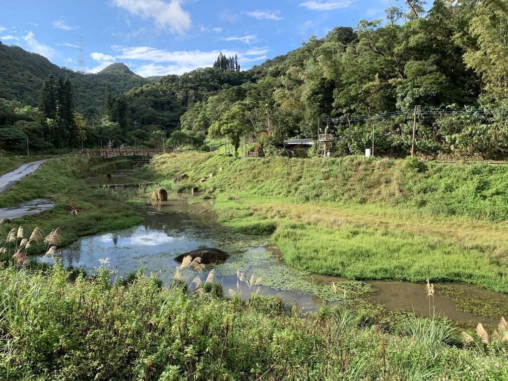 金瑞治水園區則是另一個賞景秘境,附近可接金面山步道。 圖:台北水利處/提供 金瑞治水園區則是另一個賞景秘境,附近可接金面山步道。 圖:台北水利處/提供