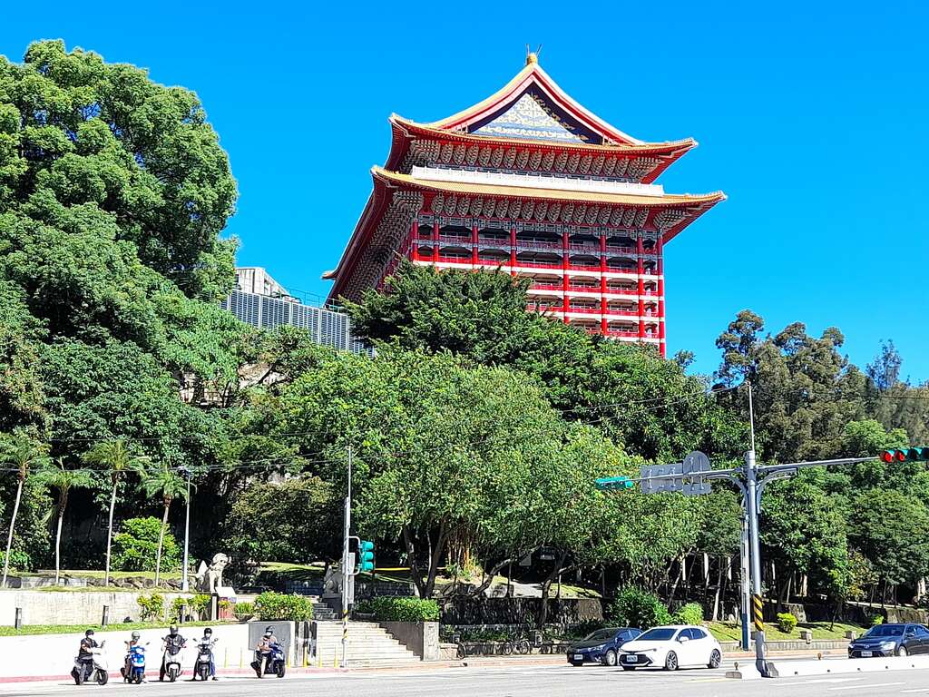 劍潭公園林木茂密,十分幽靜。 圖:台北大地處/提供 劍潭公園林木茂密,十分幽靜。 圖:台北大地處/提供
