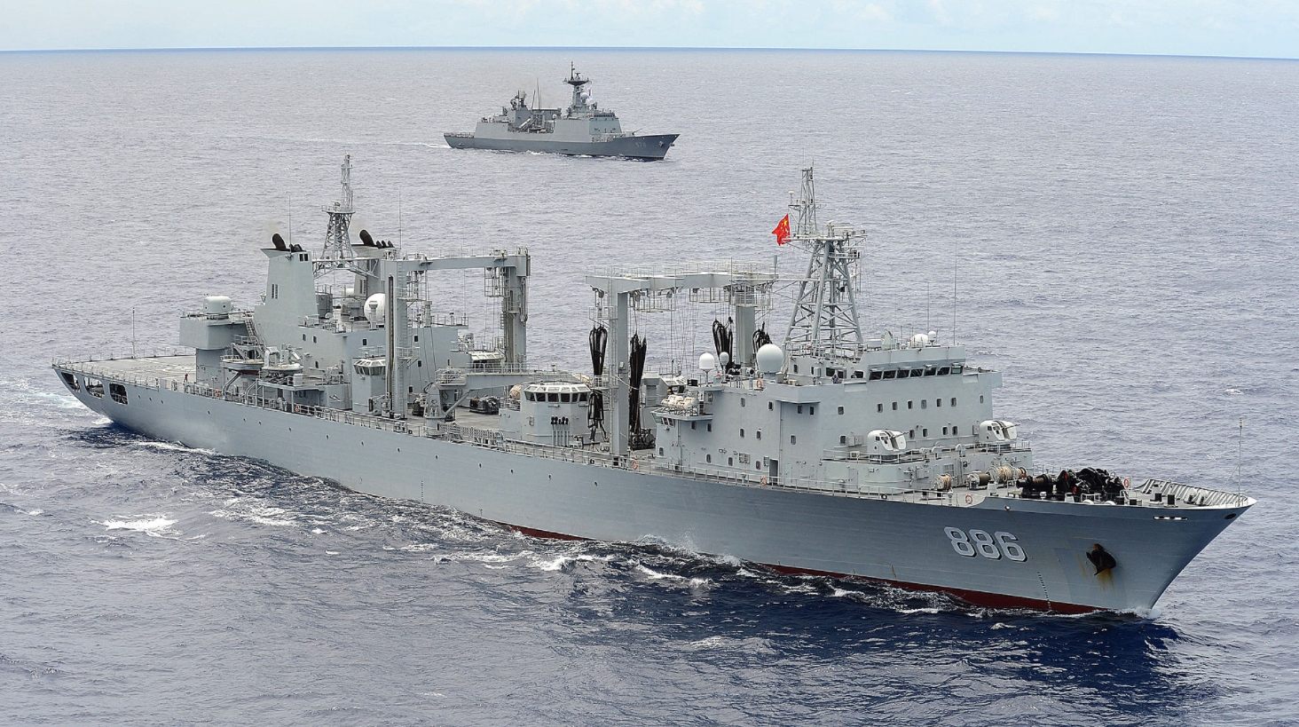 903型補給艦,是中國人民解放軍海軍新型大型綜合補給艦。 圖:擷取自維基百科 903型補給艦,是中國人民解放軍海軍新型大型綜合補給艦。 圖:擷取自維基百科