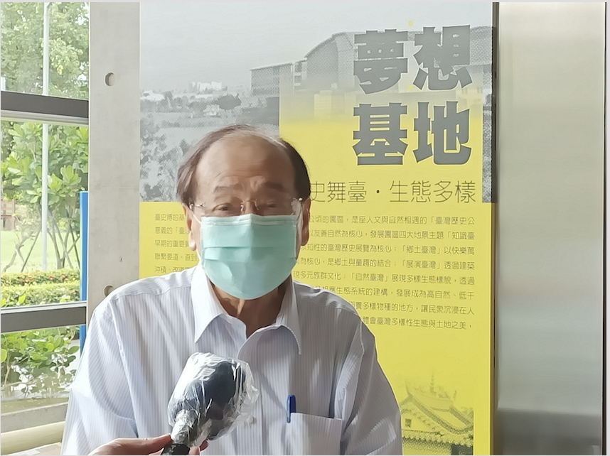 前台灣獨立建國聯盟主席張燦鍙，13日和前獨盟歐洲本部前主席何康美，一同將台獨運動檔案資料捐贈給台灣歷史博物館。 圖：台灣歷史博物館／提供