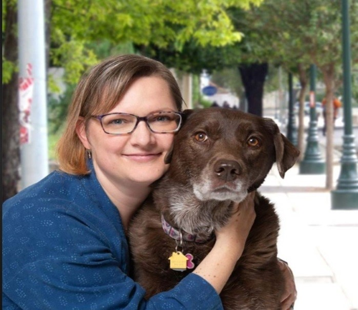 美國動物收容所設計師Heather Lewis協助瑞芳動物之家動物舍設計。 圖:新北市動保處提供 美國動物收容所設計師Heather Lewis協助瑞芳動物之家動物舍設計。 圖:新北市動保處提供