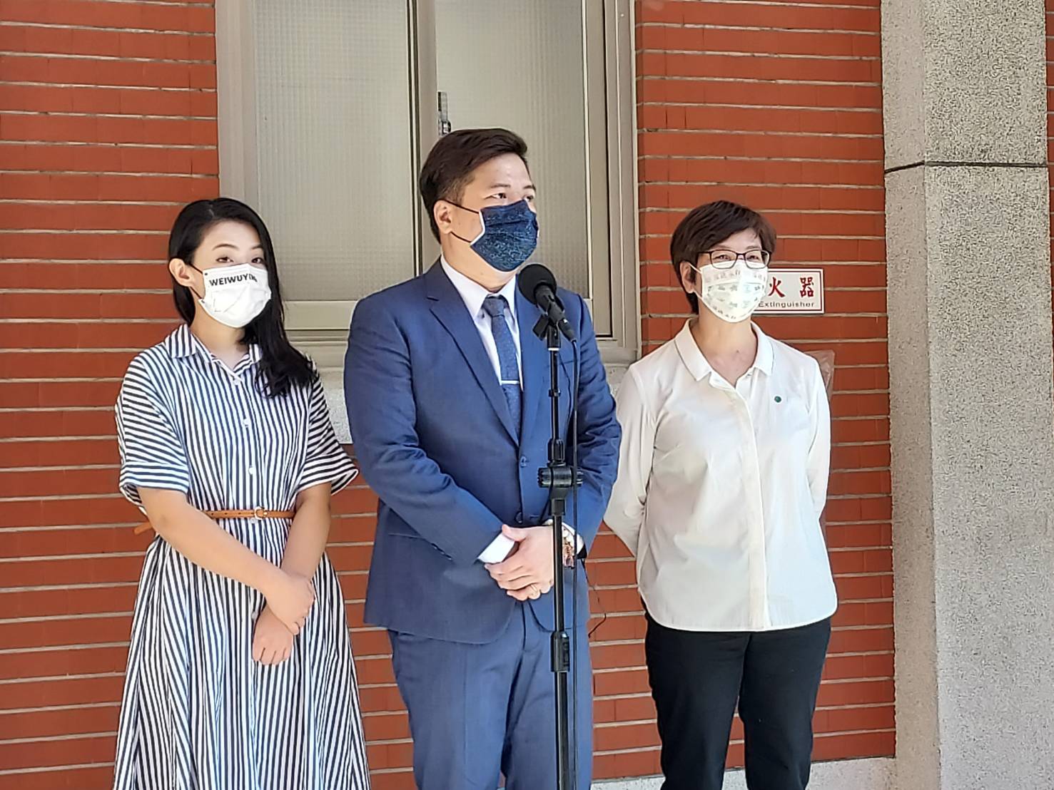 民眾黨團決定,召委選舉投票投給自己。 圖:陳佩君/攝 民眾黨團決定,召委選舉投票投給自己。 圖:陳佩君/攝