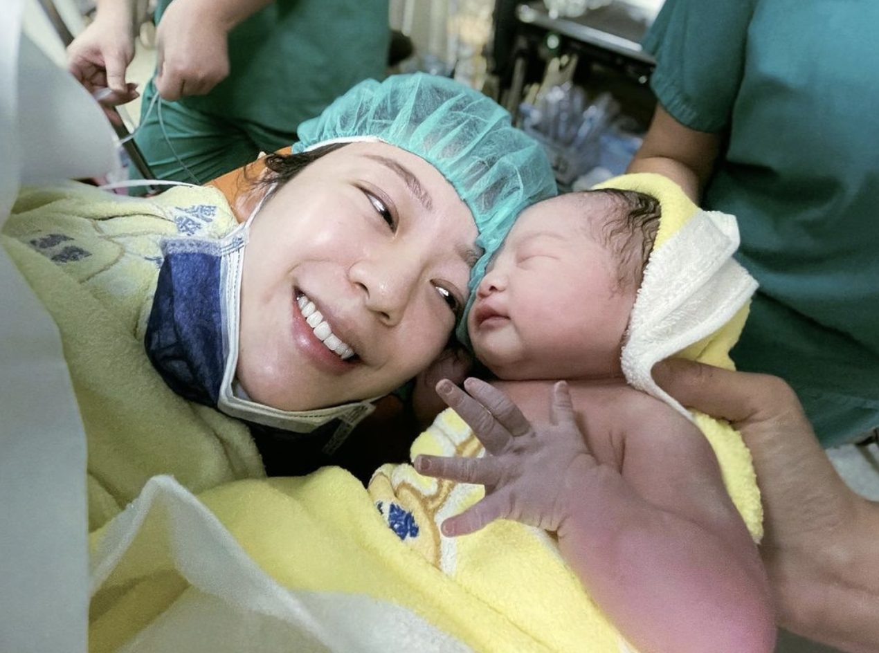 陳天仁在上週順利誕下寶寶。 圖:翻攝IG/陳天仁 陳天仁在上週順利誕下寶寶。 圖:翻攝IG/陳天仁