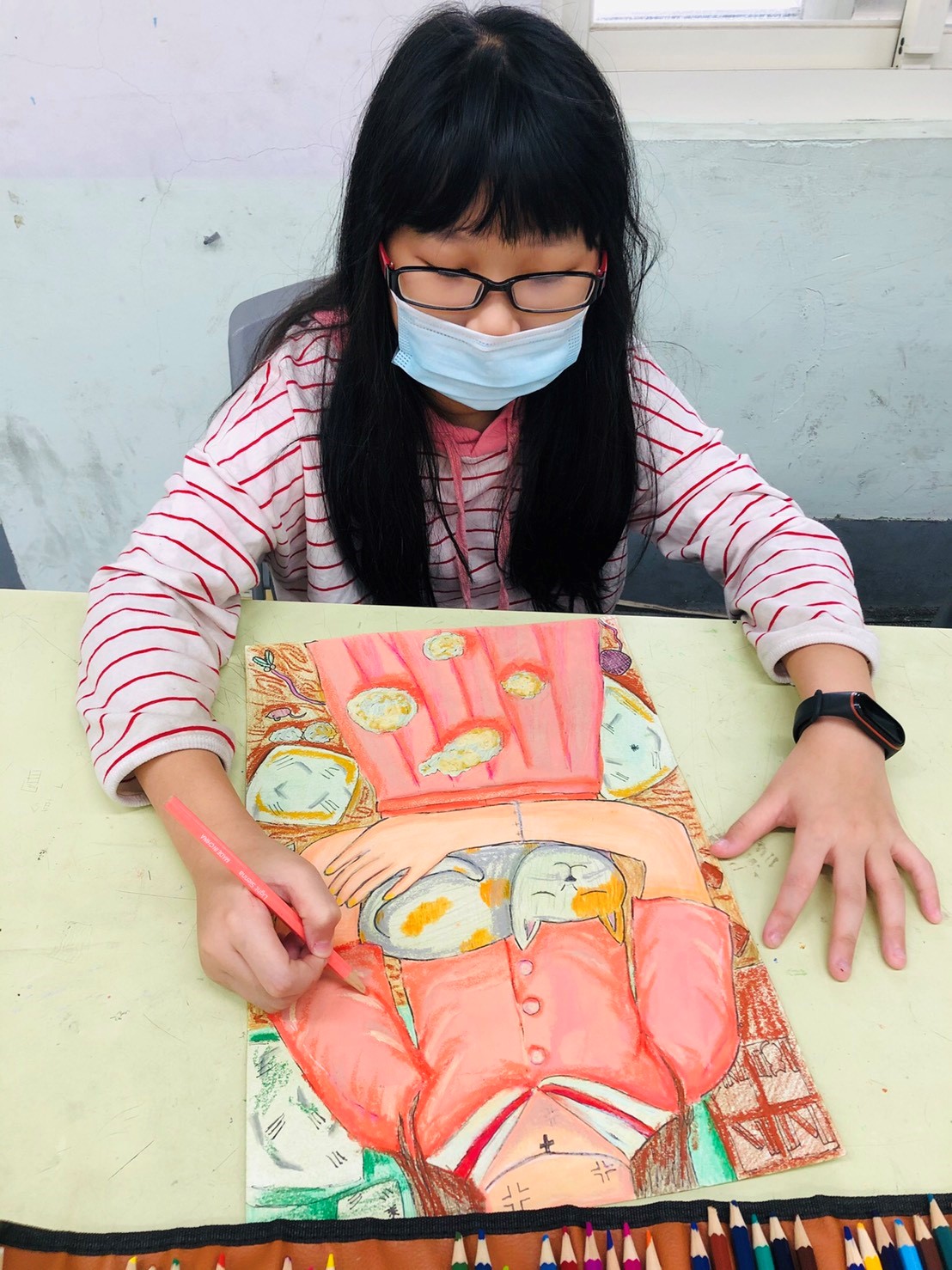 新北市動保處藉由繪畫比賽,讓動保觀念向下紮根。 圖:新北市動保處提供 新北市動保處藉由繪畫比賽,讓動保觀念向下紮根。 圖:新北市動保處提供