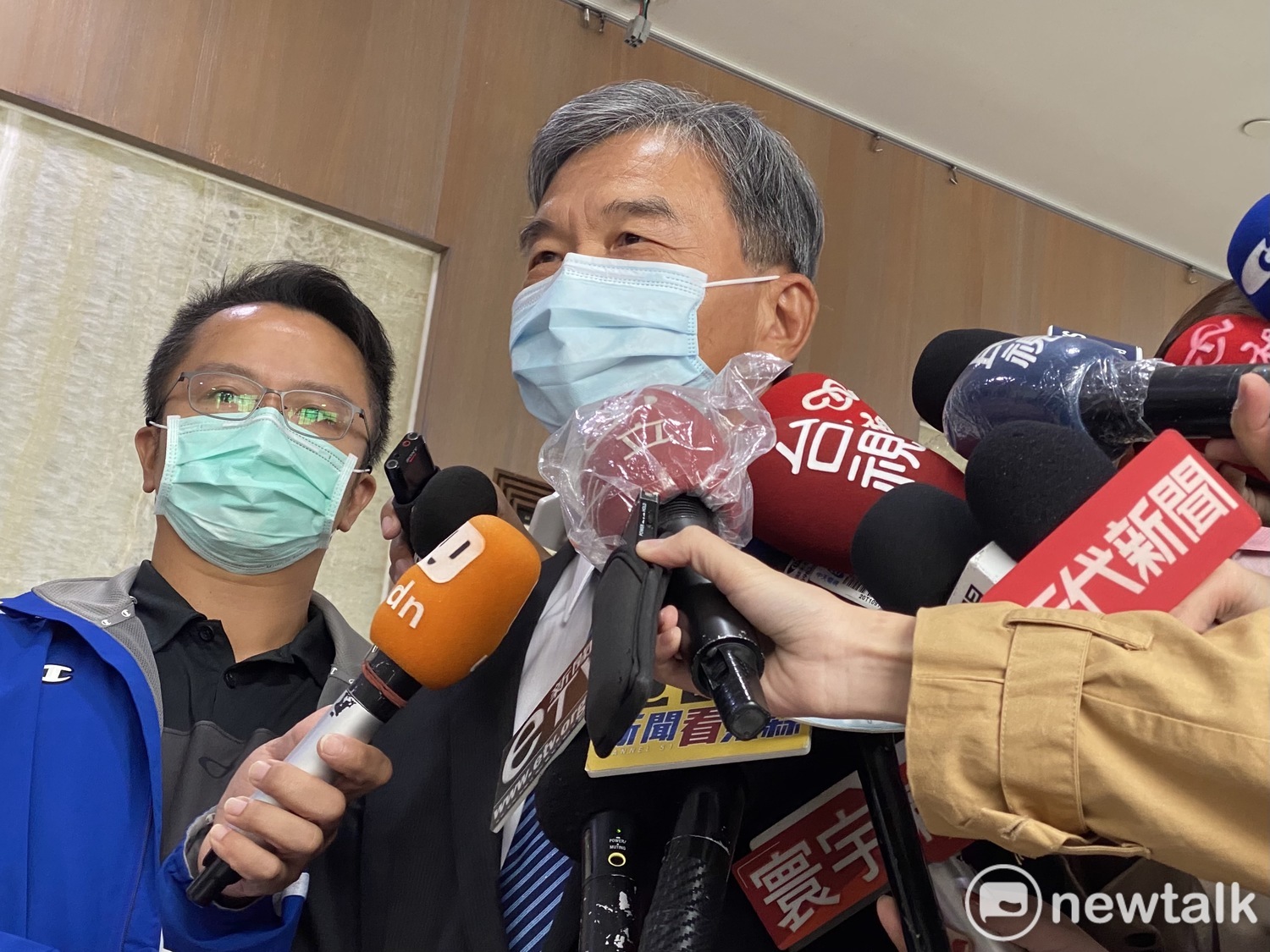 基隆市副市長林永發。 圖:周煊惠 / 攝 基隆市副市長林永發。 圖:周煊惠 / 攝