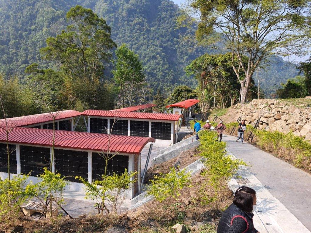 苗栗縣泰安鄉斯瓦細格公墓改善後。 圖:內政部提供 苗栗縣泰安鄉斯瓦細格公墓改善後。 圖:內政部提供